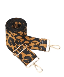 Leopard Print Adjustable Bag Strap  STRAP2 BROWN